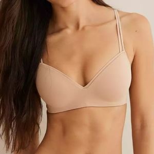 Aerie real happy wireless push up bra